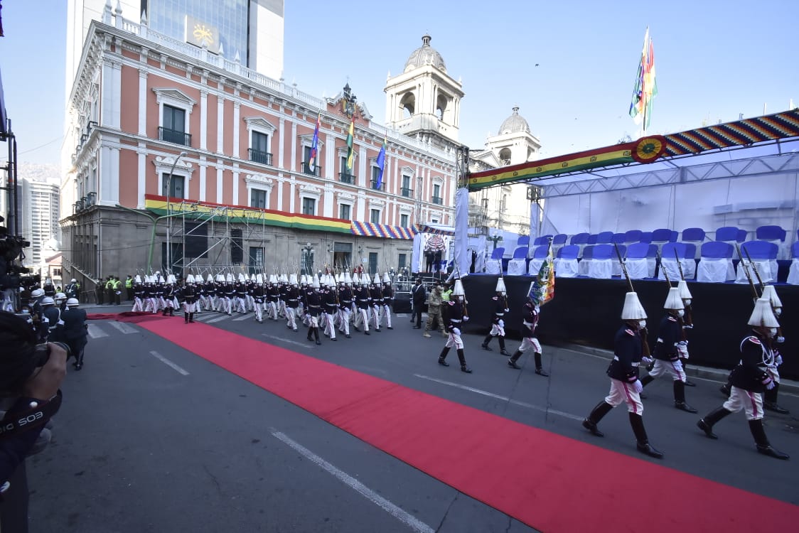 Antigua Escolta Presidencial De Evo Resguarda Seguridad De Mandatarios