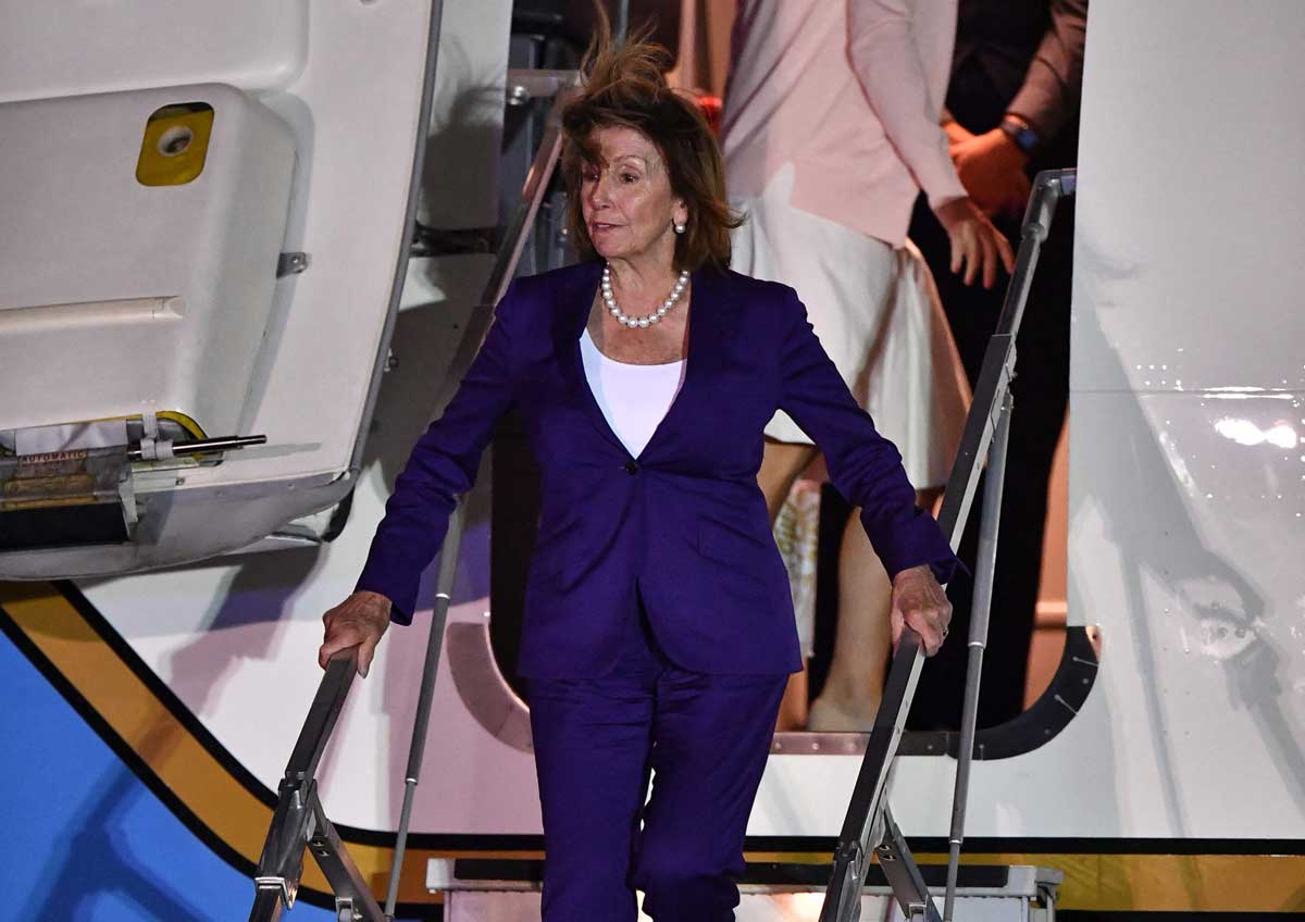 Pelosi llega a Japón etapa final de su gira por Asia La Razón