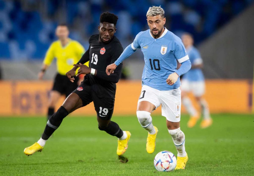 Uruguay derrota 2 0 a Canadá en su último amistoso previo a Qatar La