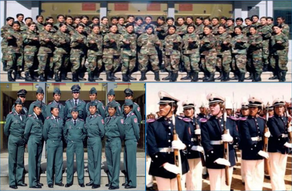Hermanos en armas en la paz y en la guerra - Mujeres militares, cumpliendo  roles de combate, en primera línea, no como parte de una tendencia actual.  En nuestras filas, hombres y