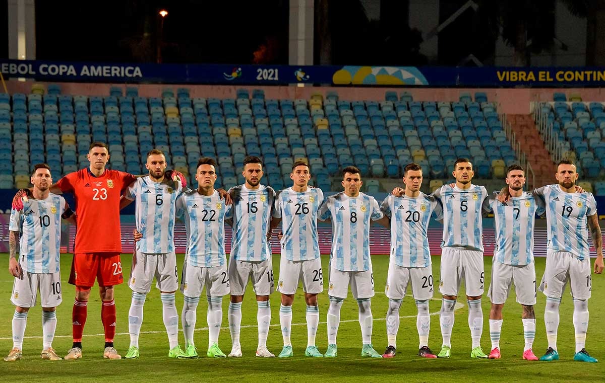 Messi al frente del plantel argentino para el Mundial Qatar2022