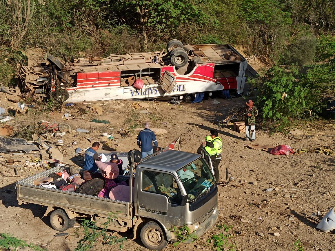 Un accidente en Saipina deja al menos 11 fallecidos y m s de 20