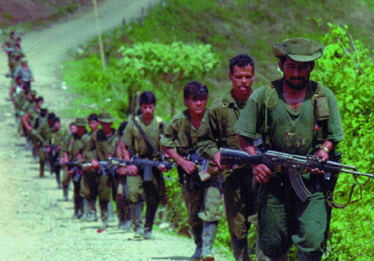 Disidentes De Las FARC Inauguran Un Puente Y Una Vía En Colombia - La Razón