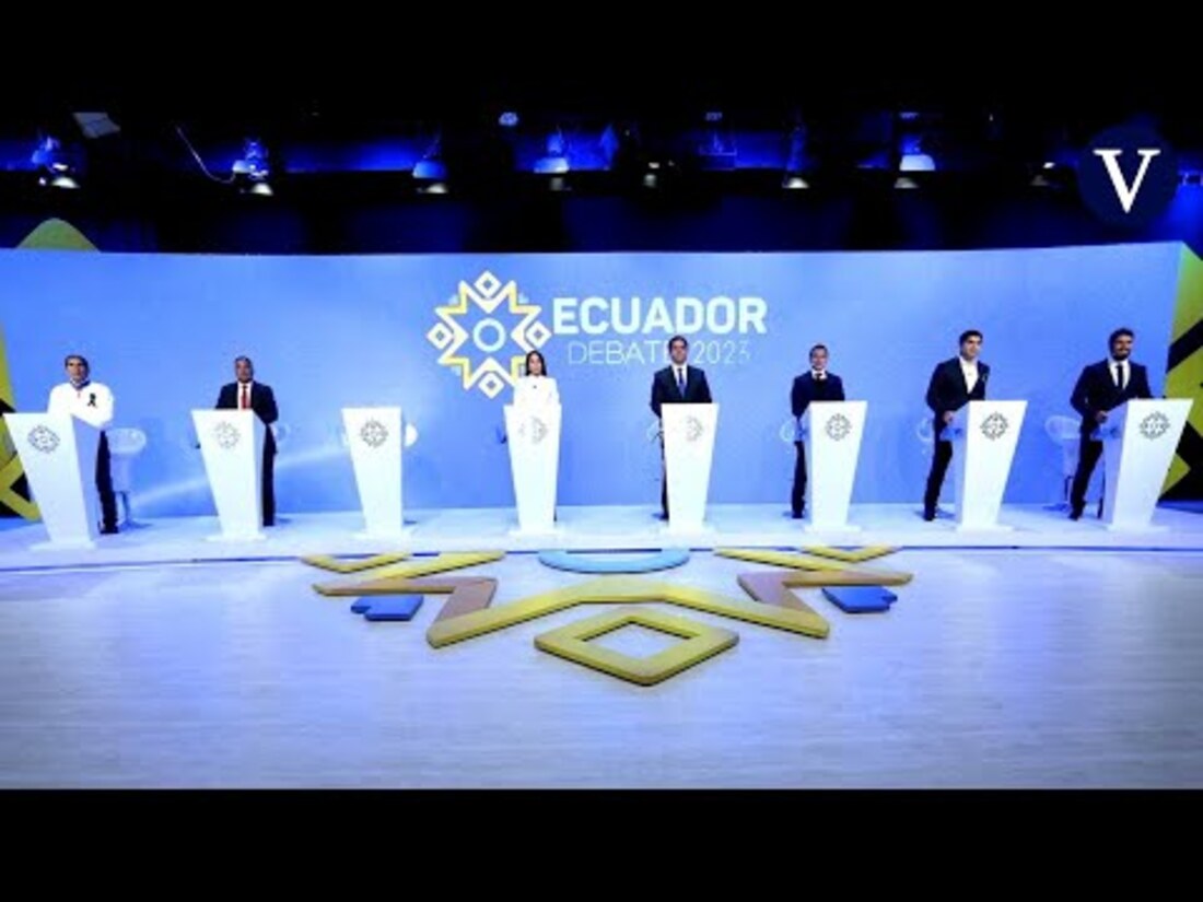 Debate presidencial en Ecuador posiciona tendencias electorales rumbo a